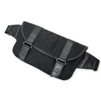 Gucci Flap Waist Bag Black GG Canvas
