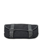 Gucci Flap Waist Bag Black GG Canvas — view 3