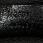 Gucci Flap Waist Bag Black GG Canvas — view 5