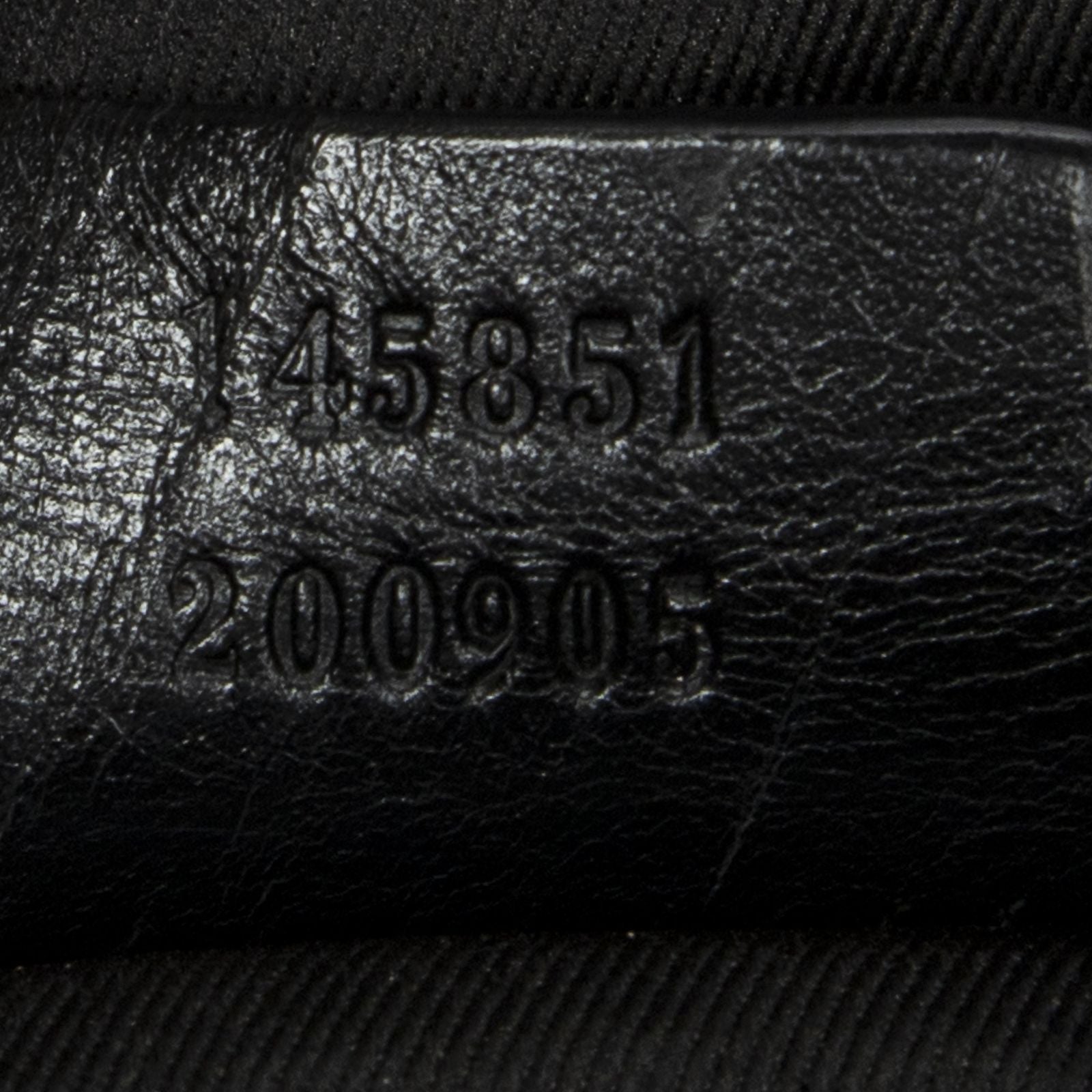 Gucci Flap Waist Bag Black GG Canvas — view 5