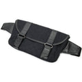 Gucci Flap Waist Bag Black GG Canvas