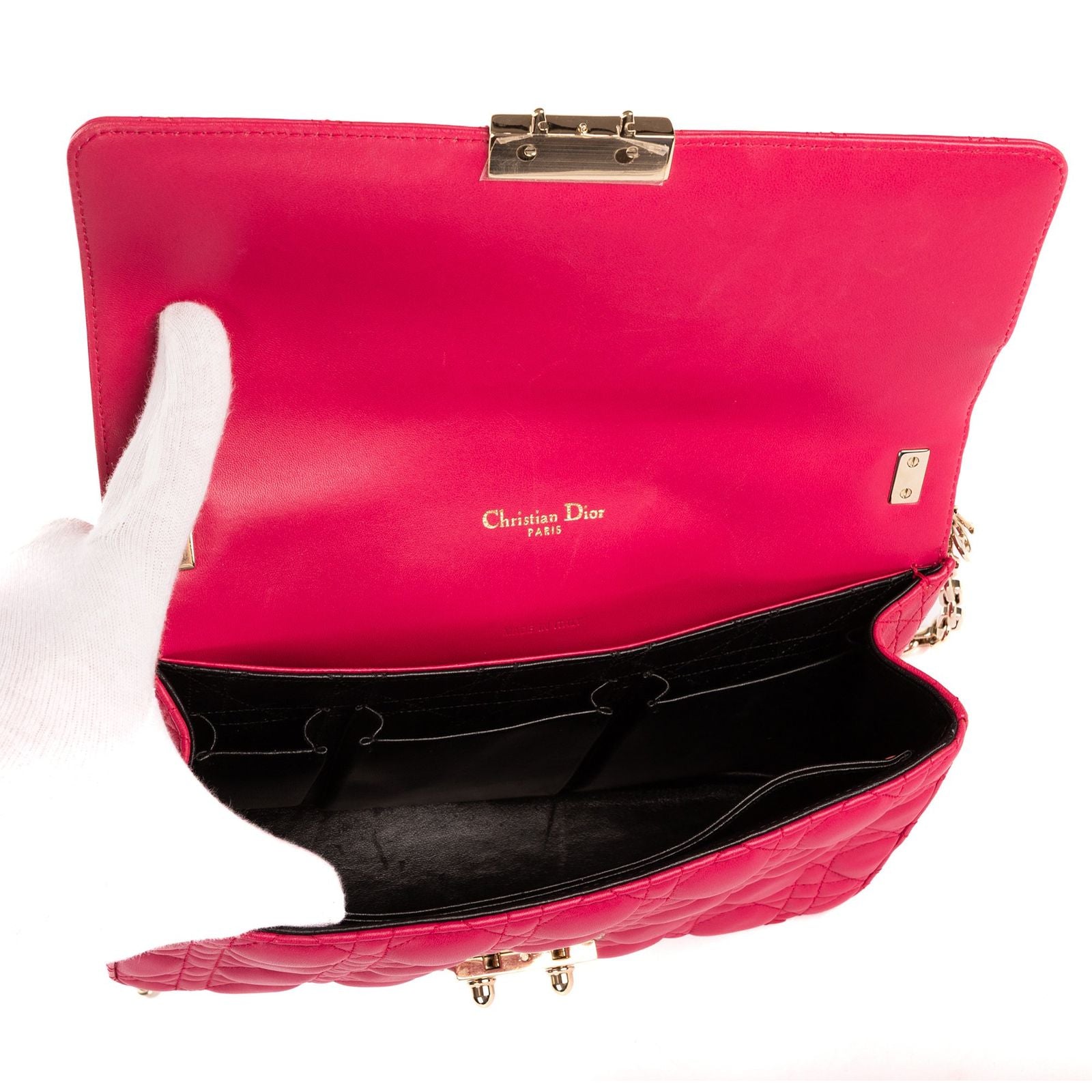 Dior Miss Dior Pink Cannage Quilt — view 9
