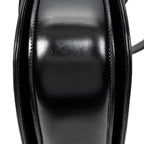 Gucci Vinte Ziff Laptop Handle Black Smooth Scarf Skin Leather — view 8