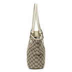 Gucci Small Eclipse Shopping Beige Ivory GG Canvas — view 3