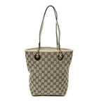 Gucci Small Eclipse Shopping Beige Ivory GG Canvas — view 5