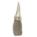 Gucci Small Eclipse Shopping Beige Ivory GG Canvas — view 4