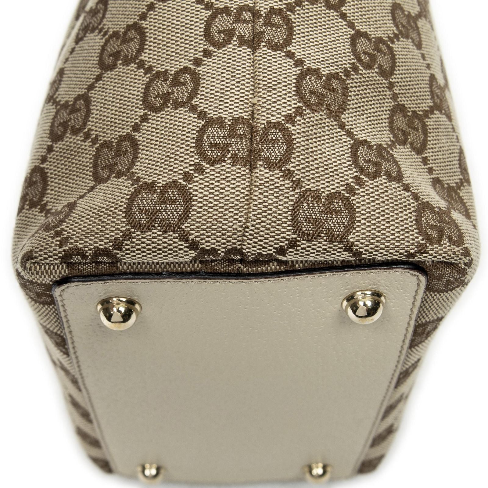 Gucci Small Eclipse Shopping Beige Ivory GG Canvas — view 7