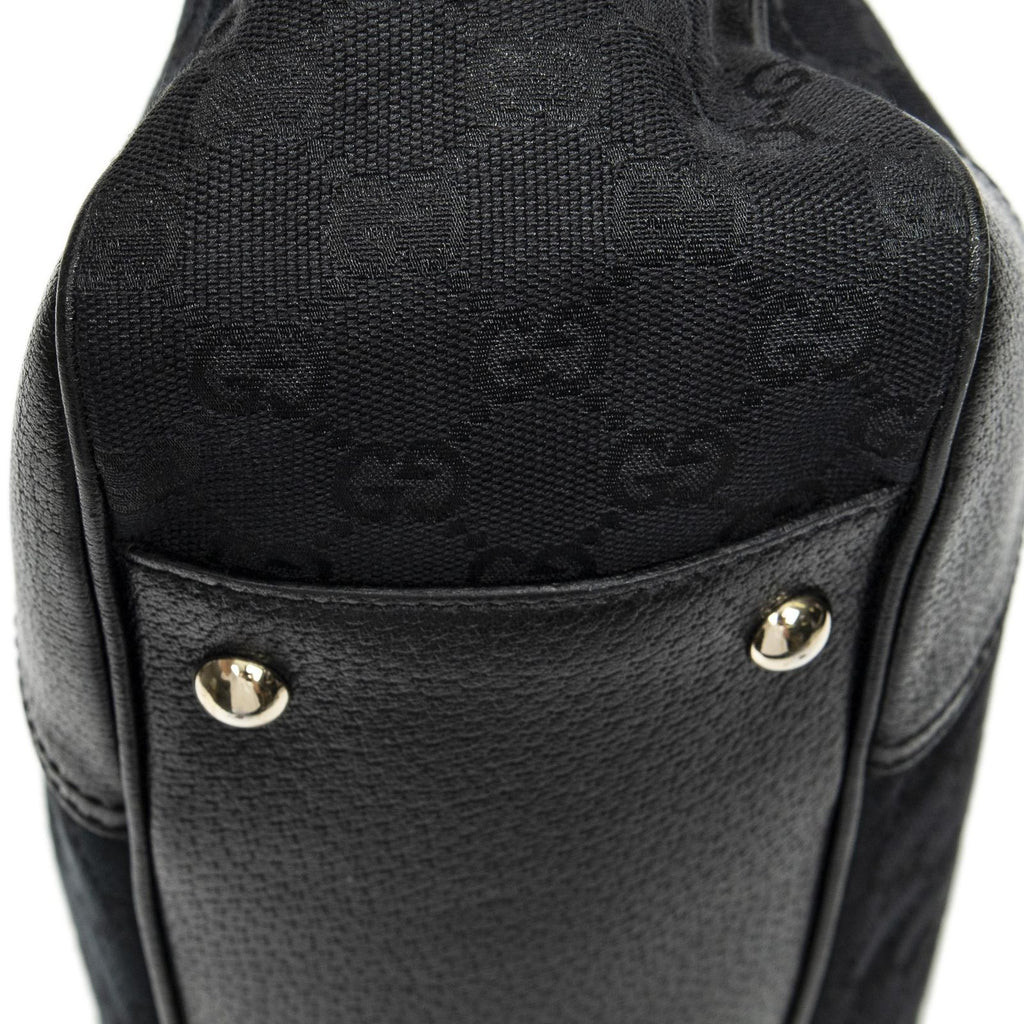 Gucci Princi Tote Black GG Canvas — view 7