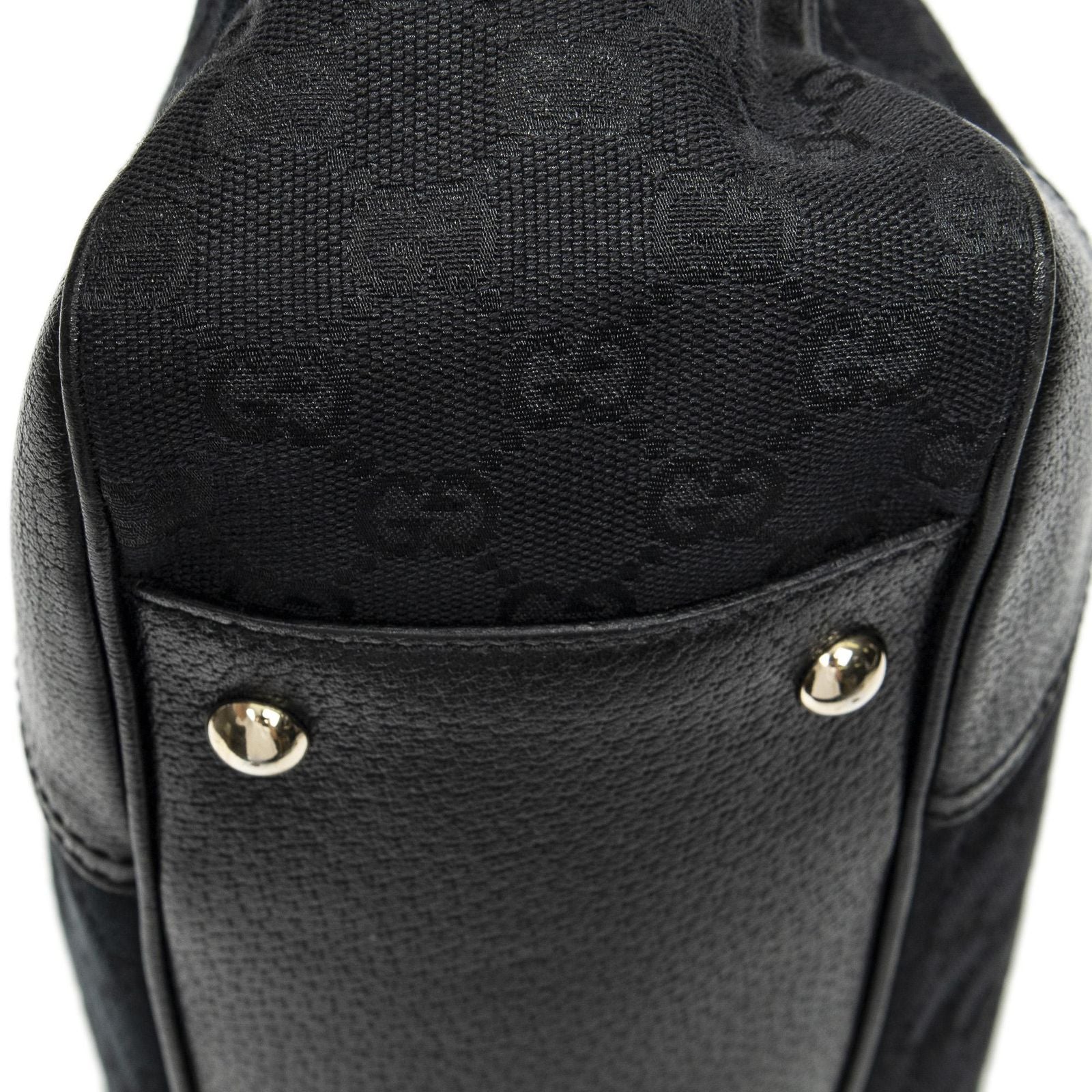 Gucci Princi Tote Black GG Canvas — view 7