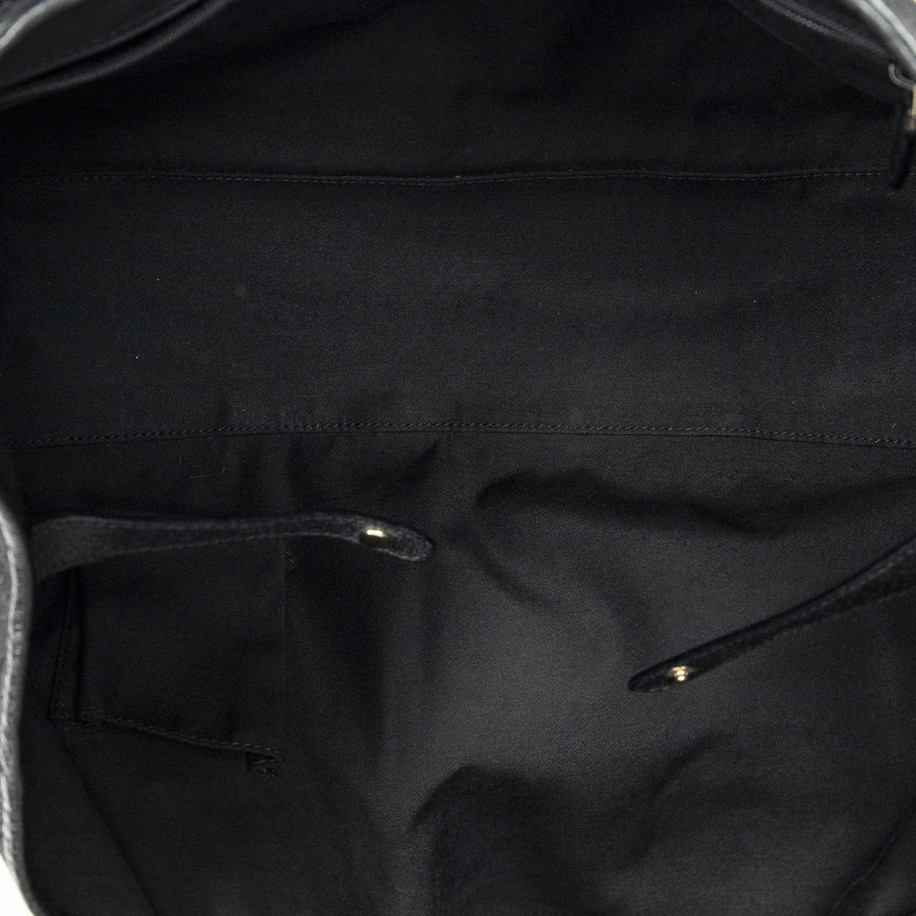 Gucci Princi Tote Black GG Canvas — view 9