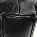 Gucci Mini Bamboo Backpack Black Calfskin Leather — view 8