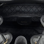 Gucci Mini Bamboo Backpack Black Calfskin Leather — view 9