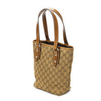 Gucci Small Tall Tote Tan GG Canvas — view 2