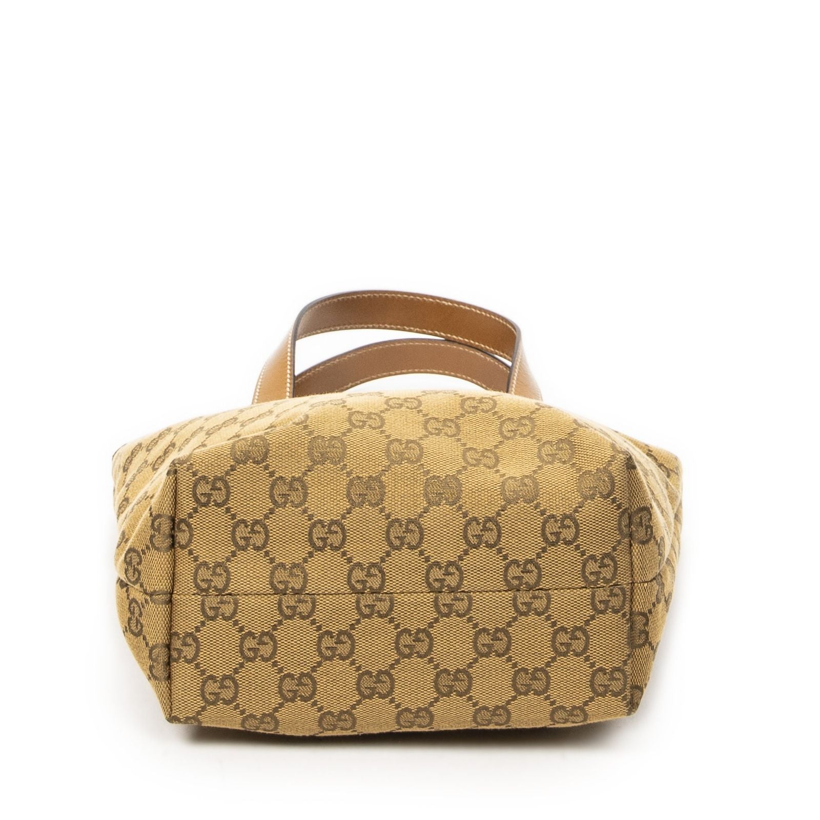 Gucci Small Tall Tote Tan GG Canvas — view 6