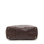 Loeweanagram Tote Dark Brown Calfskin Leather — view 6