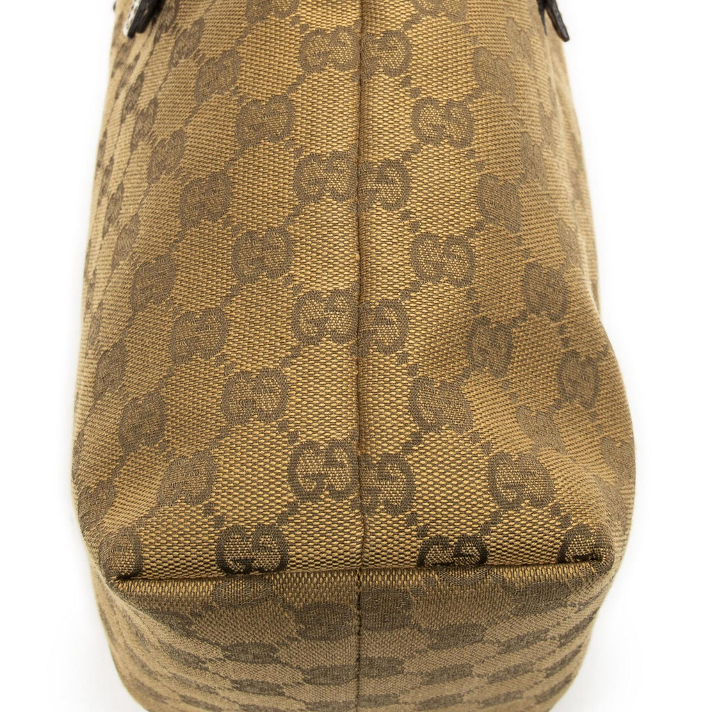 Gucci Small Tall Tote Tan GG Canvas — view 8