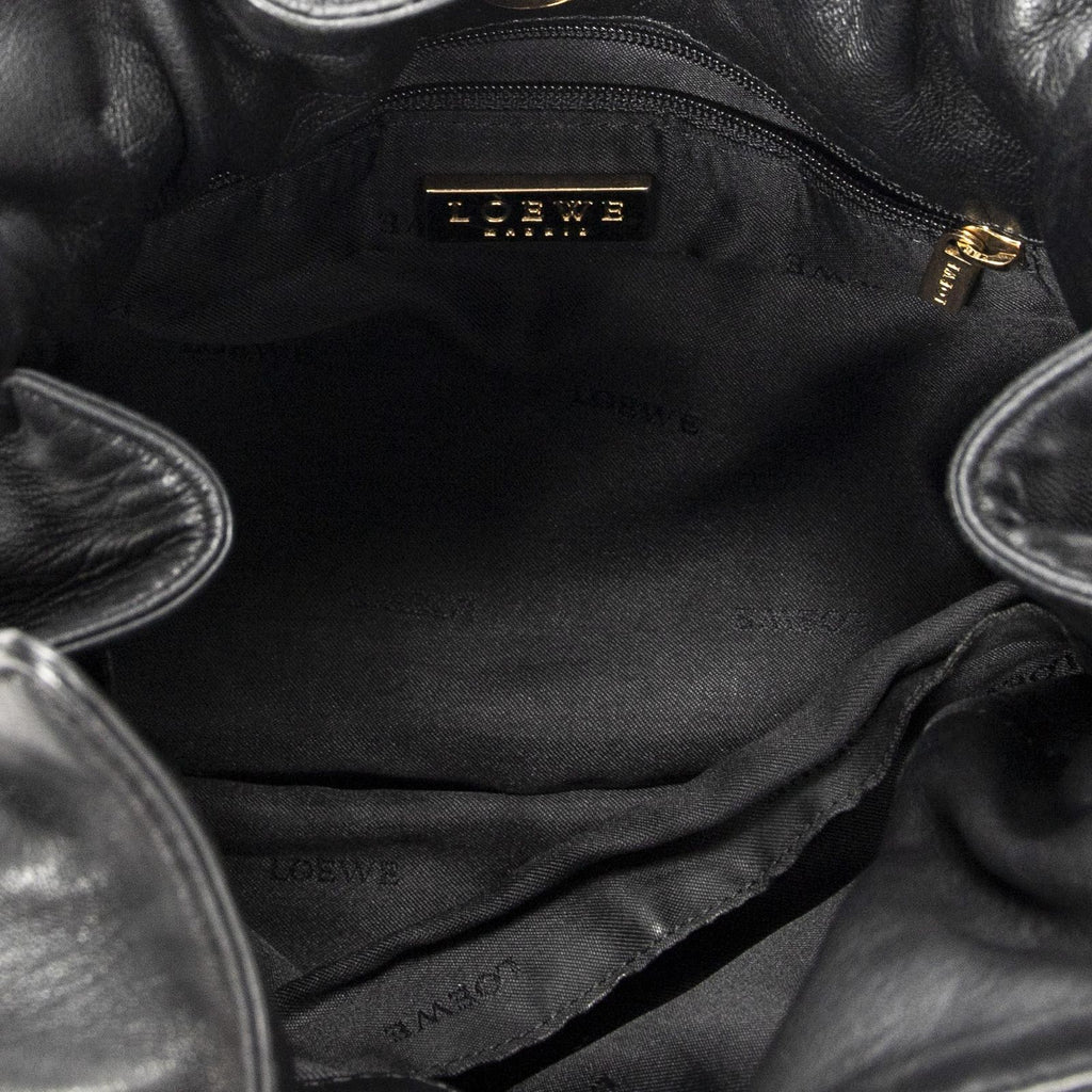Loewe Small Tassel Flamenco Black Calfskin Leather — view 9
