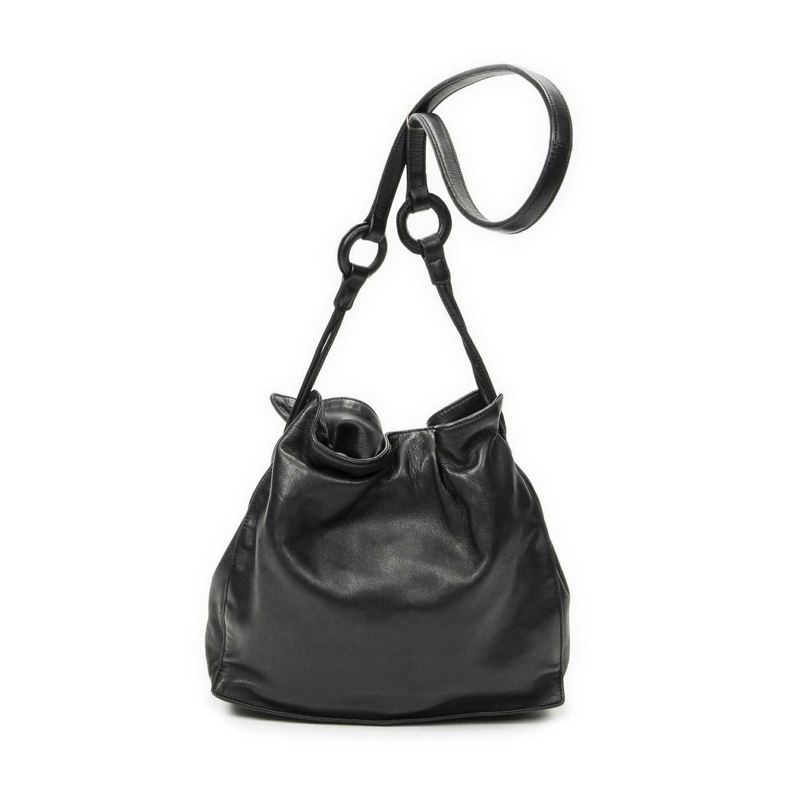 Loewe Small Tassel Flamenco Black Calfskin Leather — view 5