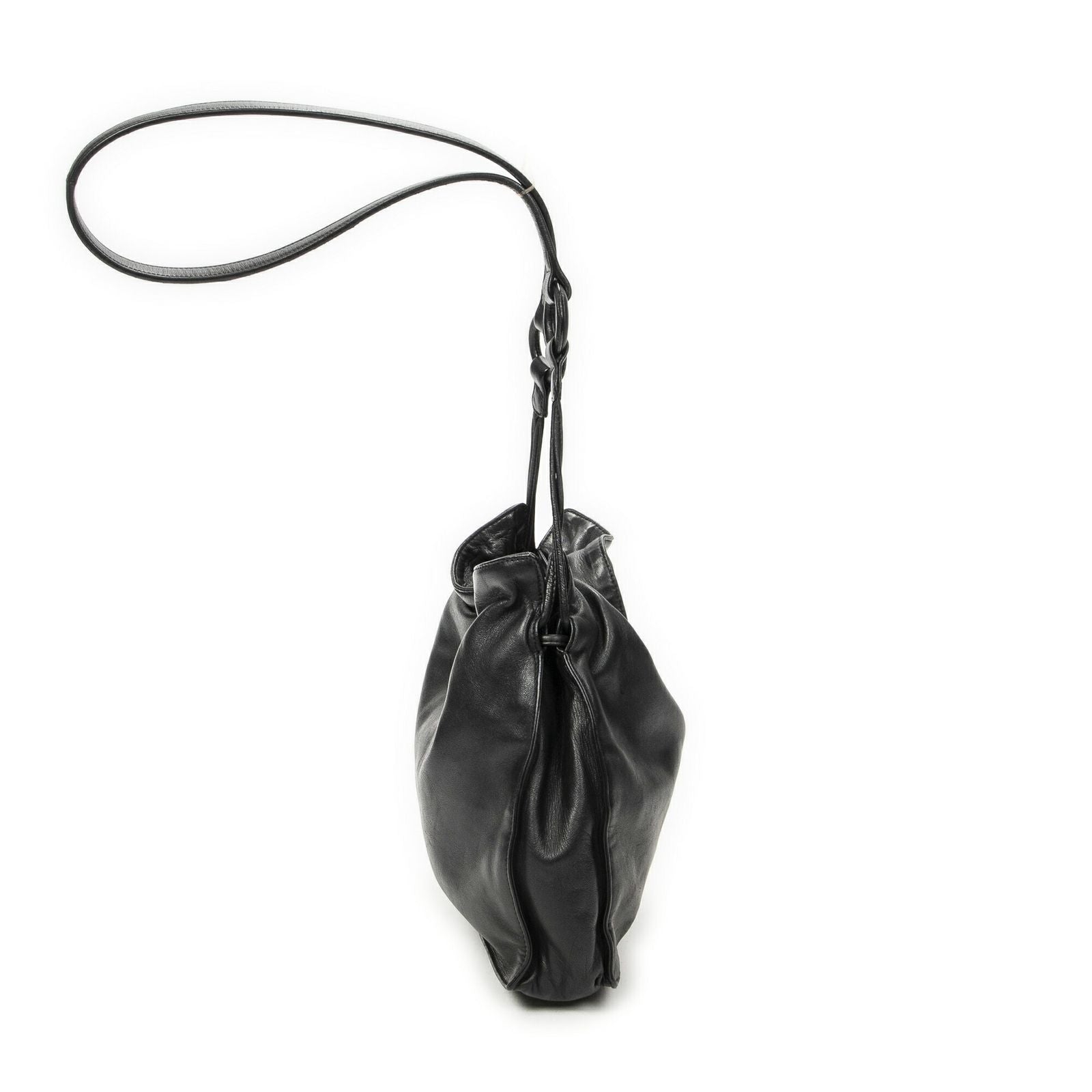 Loewe Small Tassel Flamenco Black Calfskin Leather — view 4