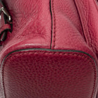 Gucci Bamboo Backpack Tassel Fuschia Calfskin Leather — view 7