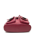 Gucci Bamboo Backpack Tassel Fuschia Calfskin Leather — view 6