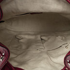 Gucci Bamboo Backpack Tassel Fuschia Calfskin Leather — view 9