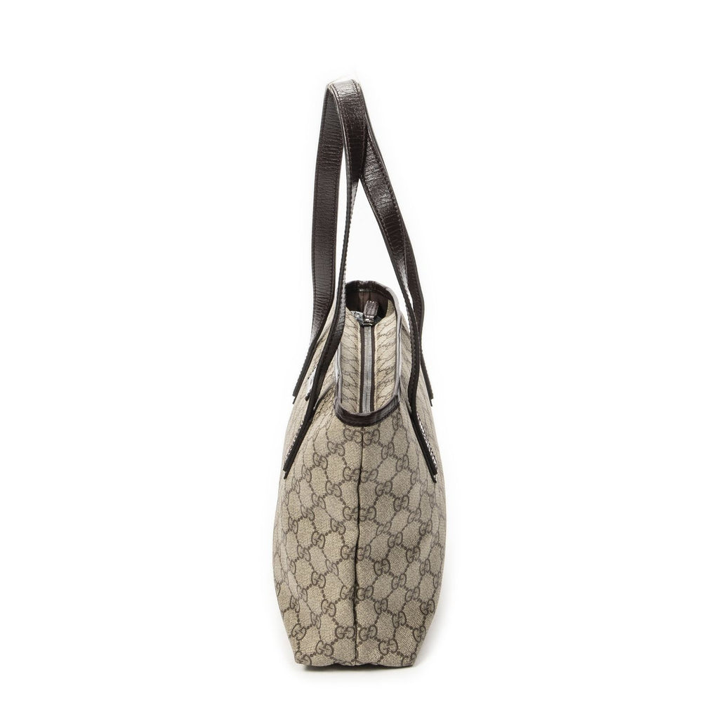 Gucci Small Joint Beige Brown Supreme Canvas — view 3