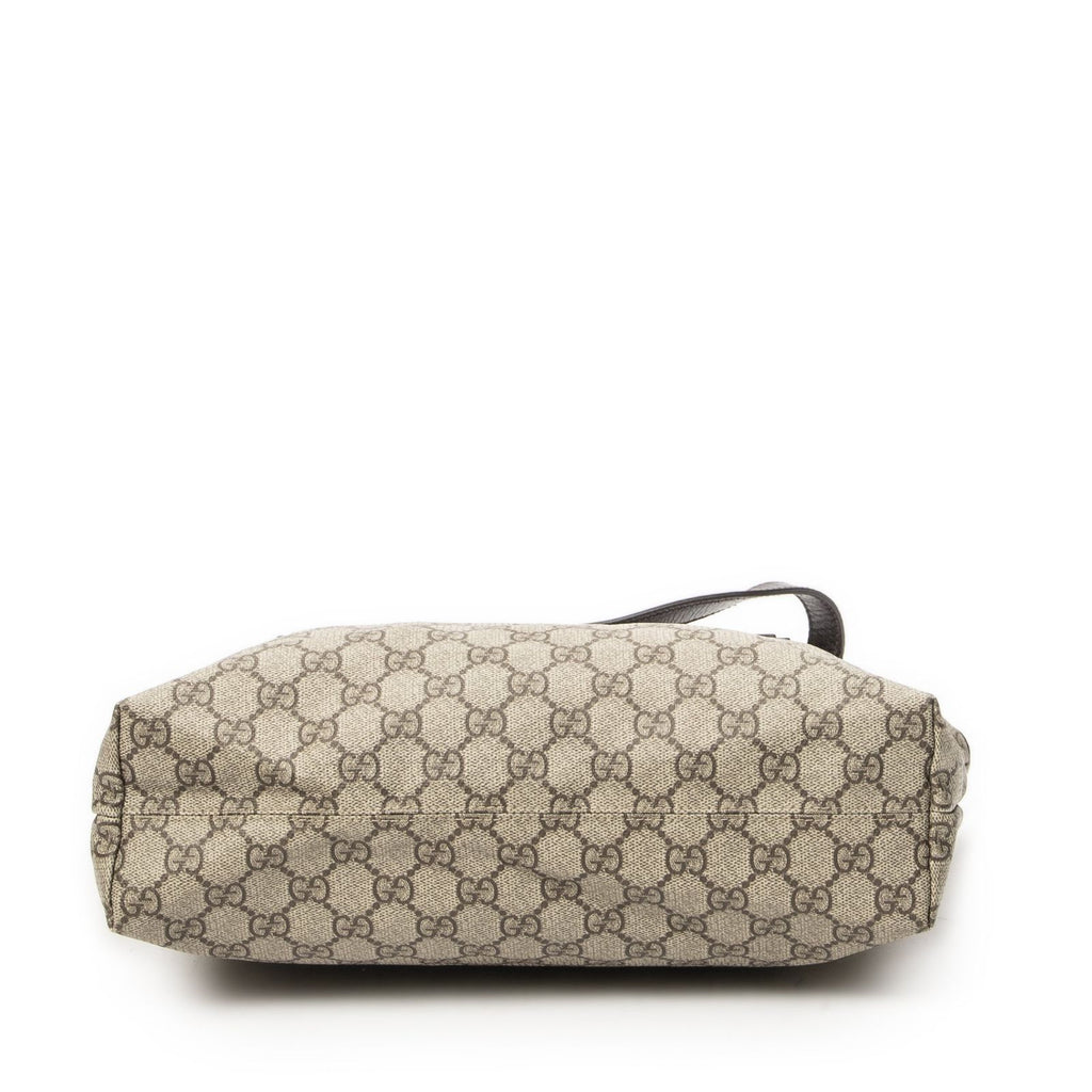 Gucci Small Joint Beige Brown Supreme Canvas — view 6