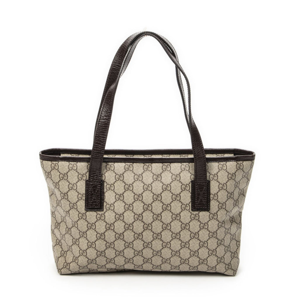 Gucci Small Joint Beige Brown Supreme Canvas — view 5