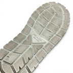 Prada Sneakers Shoes Leather Shearling White Triangle Logo — view 8