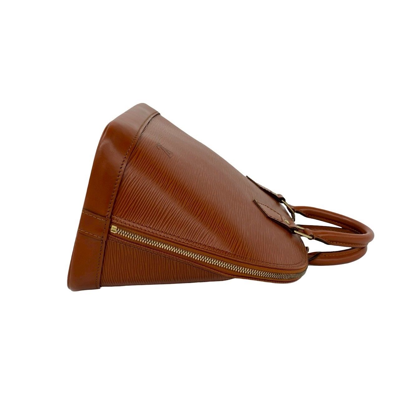Louis Vuitton Vintage Alma Epi Leather Boston Bag Kenya Brown — view 6