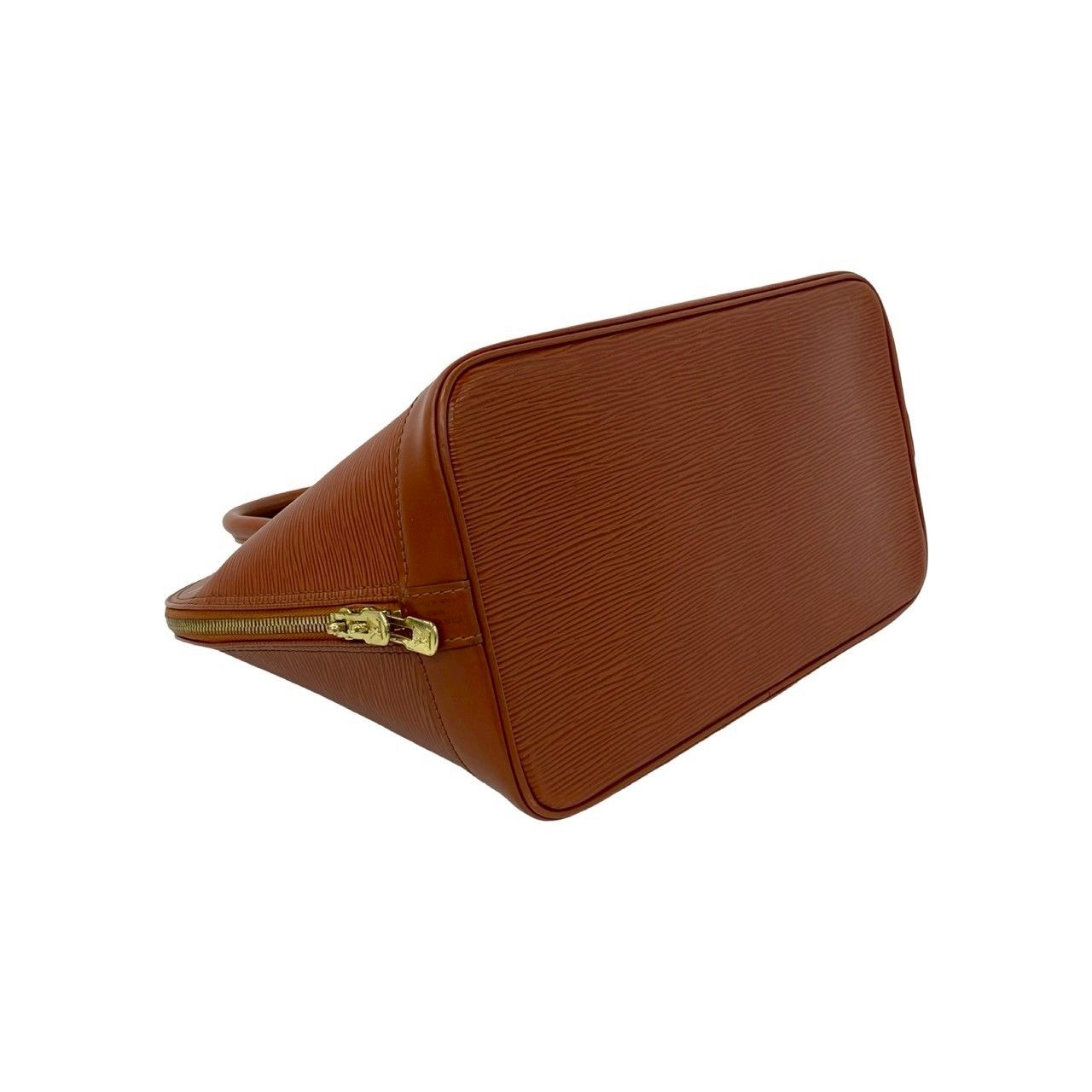 Louis Vuitton Vintage Alma Epi Leather Boston Bag Kenya Brown — view 7