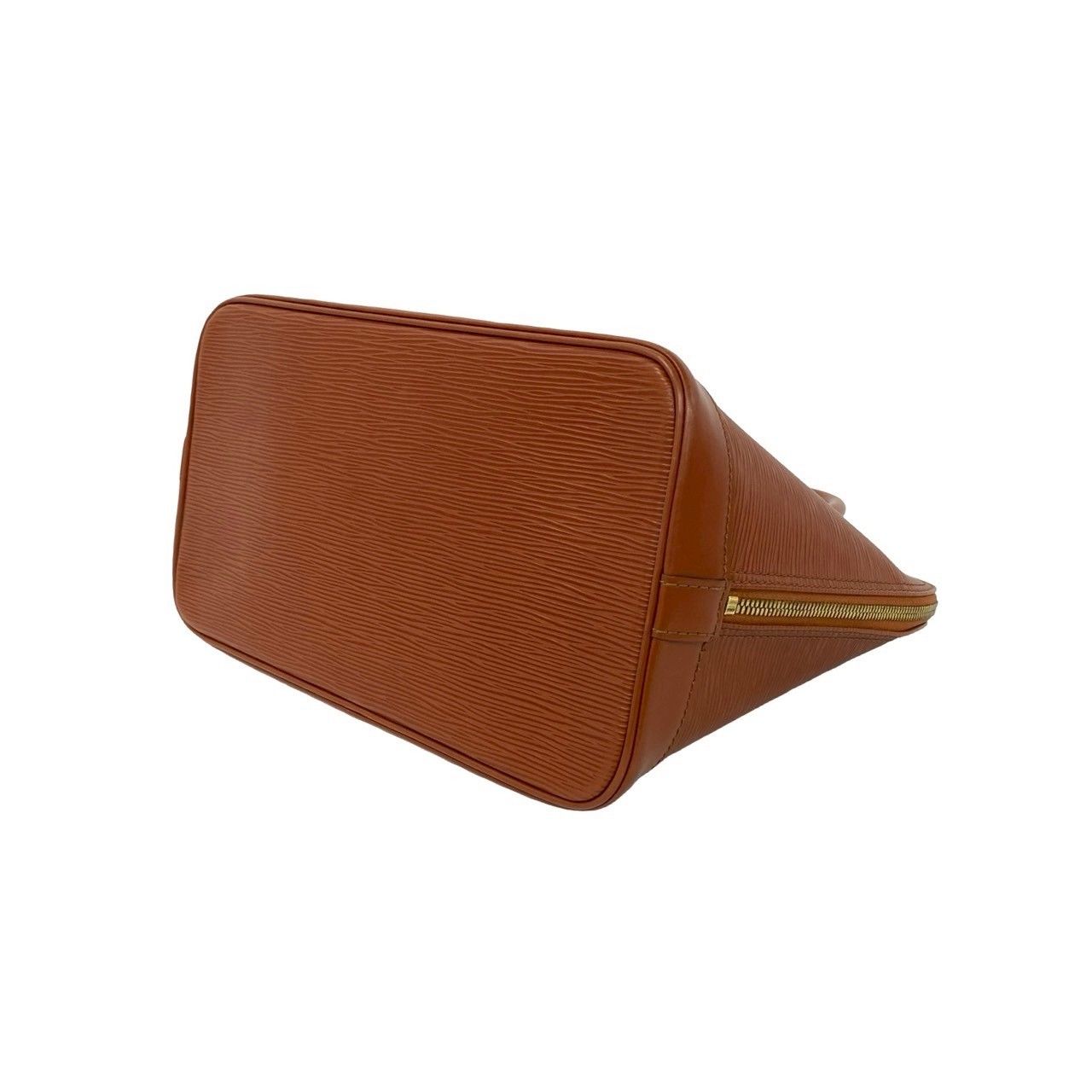 Louis Vuitton Vintage Alma Epi Leather Boston Bag Kenya Brown — view 8