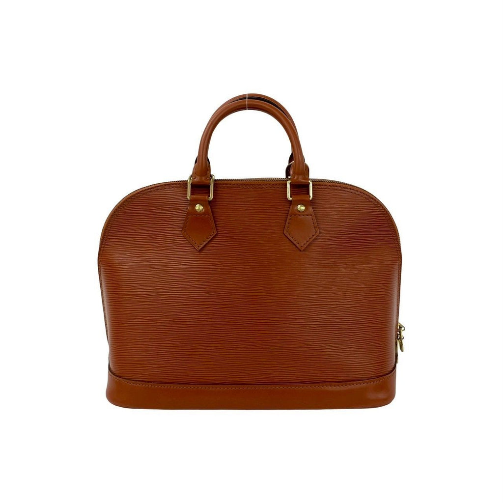 Louis Vuitton Vintage Alma Epi Leather Boston Bag Kenya Brown — view 3