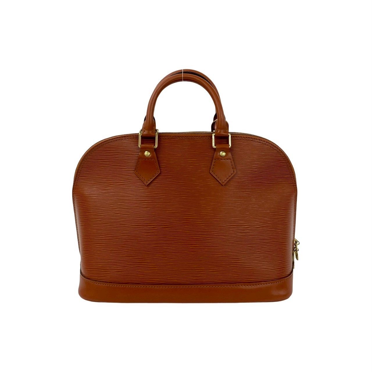 Louis Vuitton Vintage Alma Epi Leather Boston Bag Kenya Brown — view 3