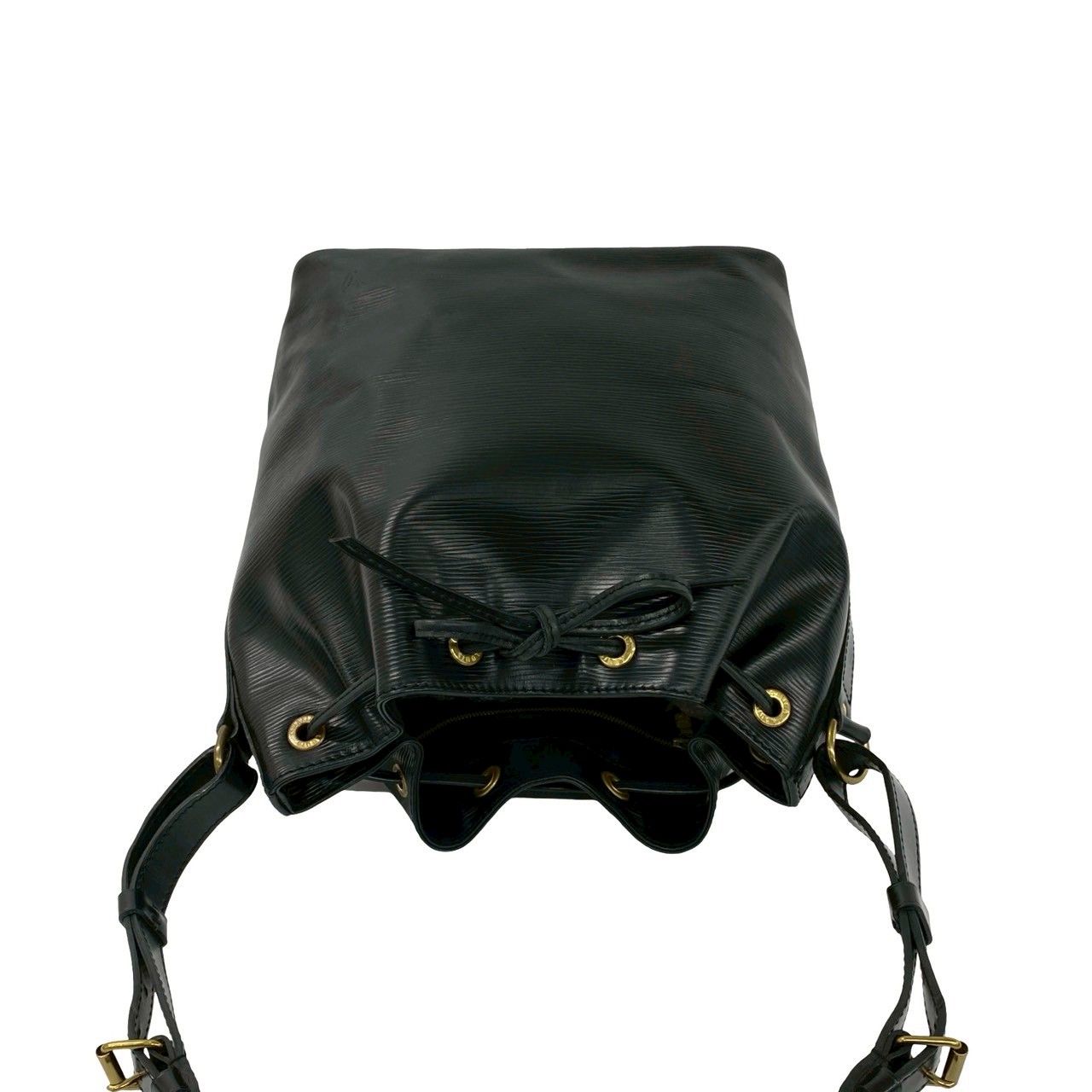 Louis Vuitton Vintage Petite Noir Epi Leather Shoulder Bag — view 4