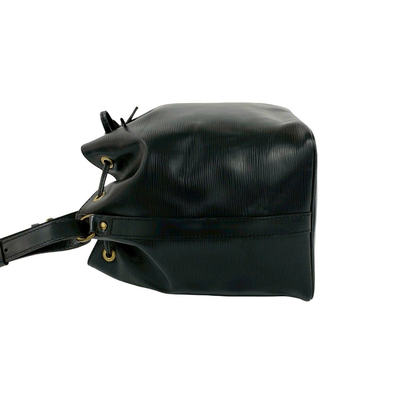 Louis Vuitton Vintage Petite Noir Epi Leather Shoulder Bag — view 5
