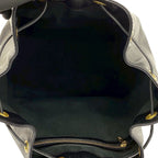 Louis Vuitton Vintage Petite Noir Epi Leather Shoulder Bag — view 9