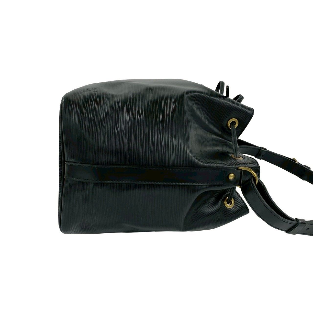 Louis Vuitton Vintage Petite Noir Epi Leather Shoulder Bag — view 6