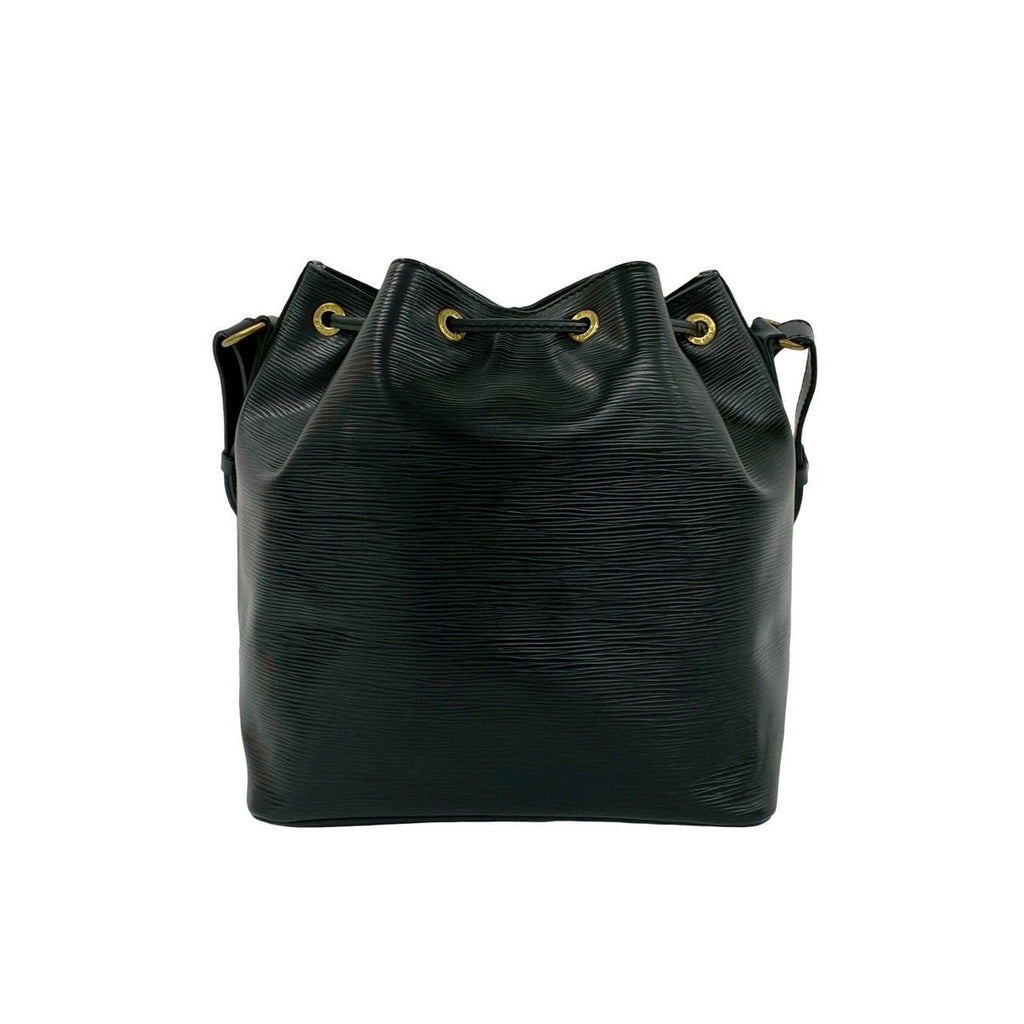Louis Vuitton Vintage Petite Noir Epi Leather Shoulder Bag — view 3