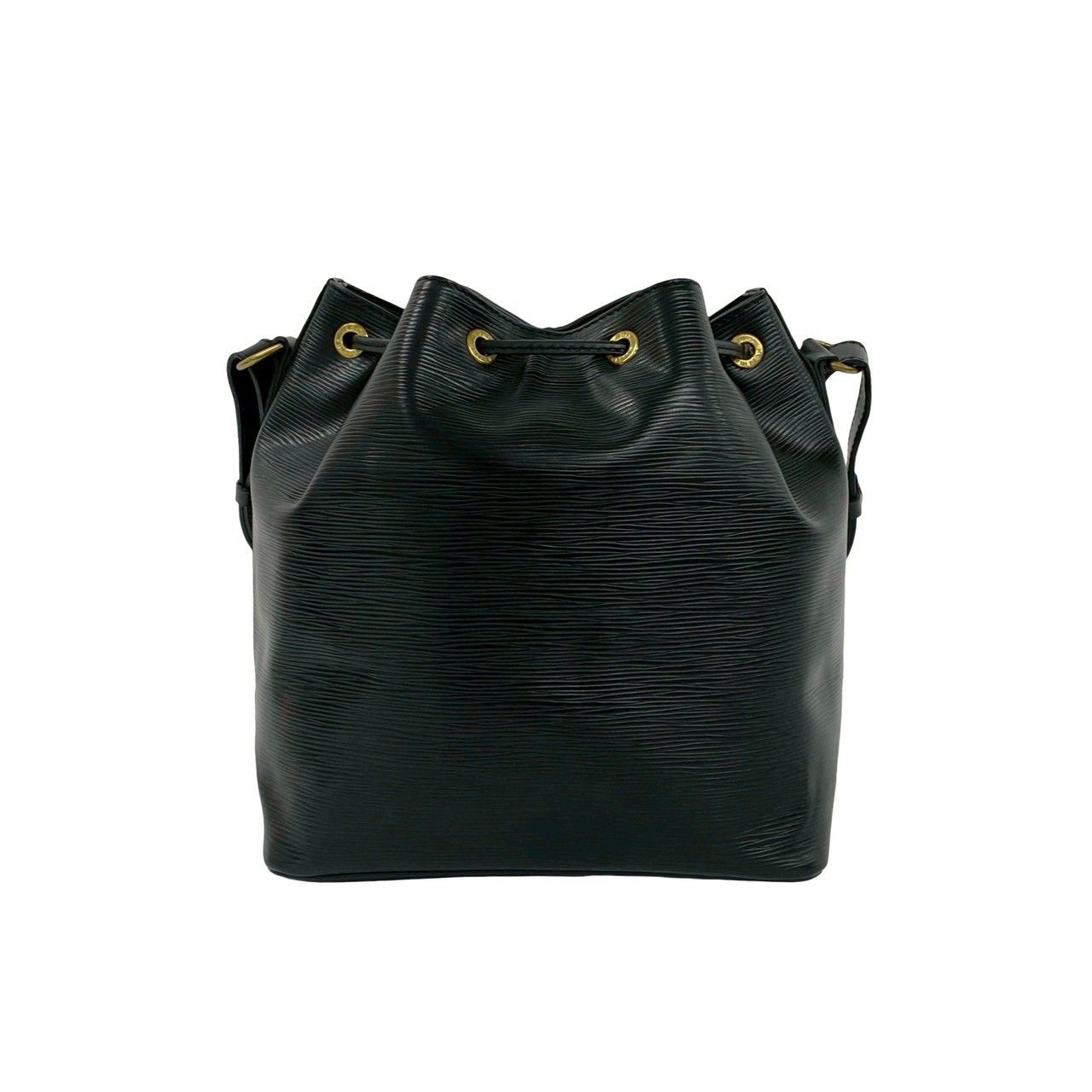 Louis Vuitton Vintage Petite Noir Epi Leather Shoulder Bag — view 3