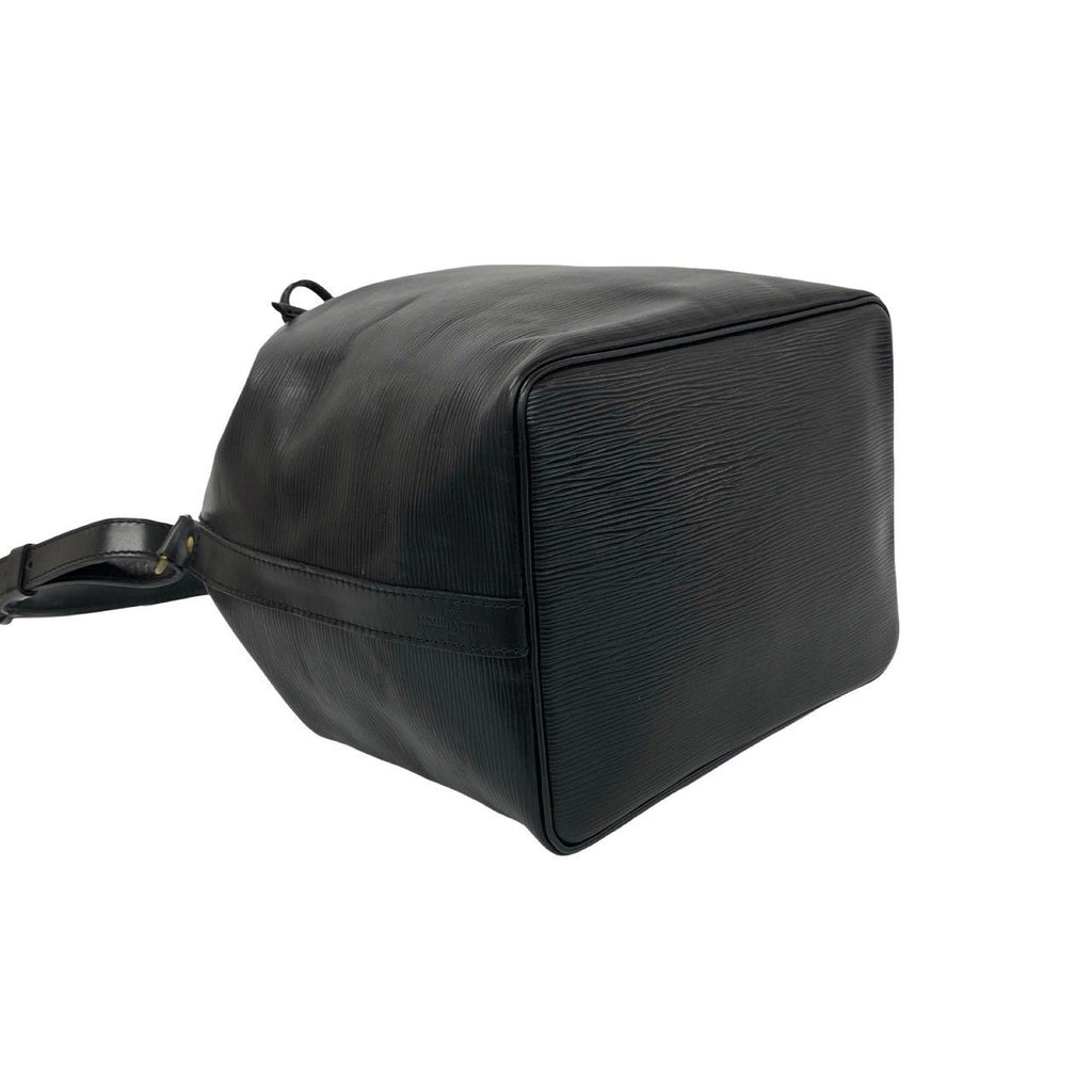Louis Vuitton Vintage Petite Noir Epi Leather Shoulder Bag — view 7