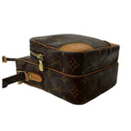 Louis Vuitton Vintage Amazon Monogram Leather Mini Shoulder Bag Pochette Brown — view 7