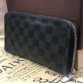Louis Vuitton Wallet Damier Graphite Zippy Vertical Black