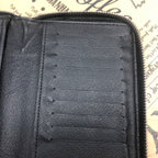 Louis Vuitton Wallet Damier Graphite Zippy Vertical Black — view 6