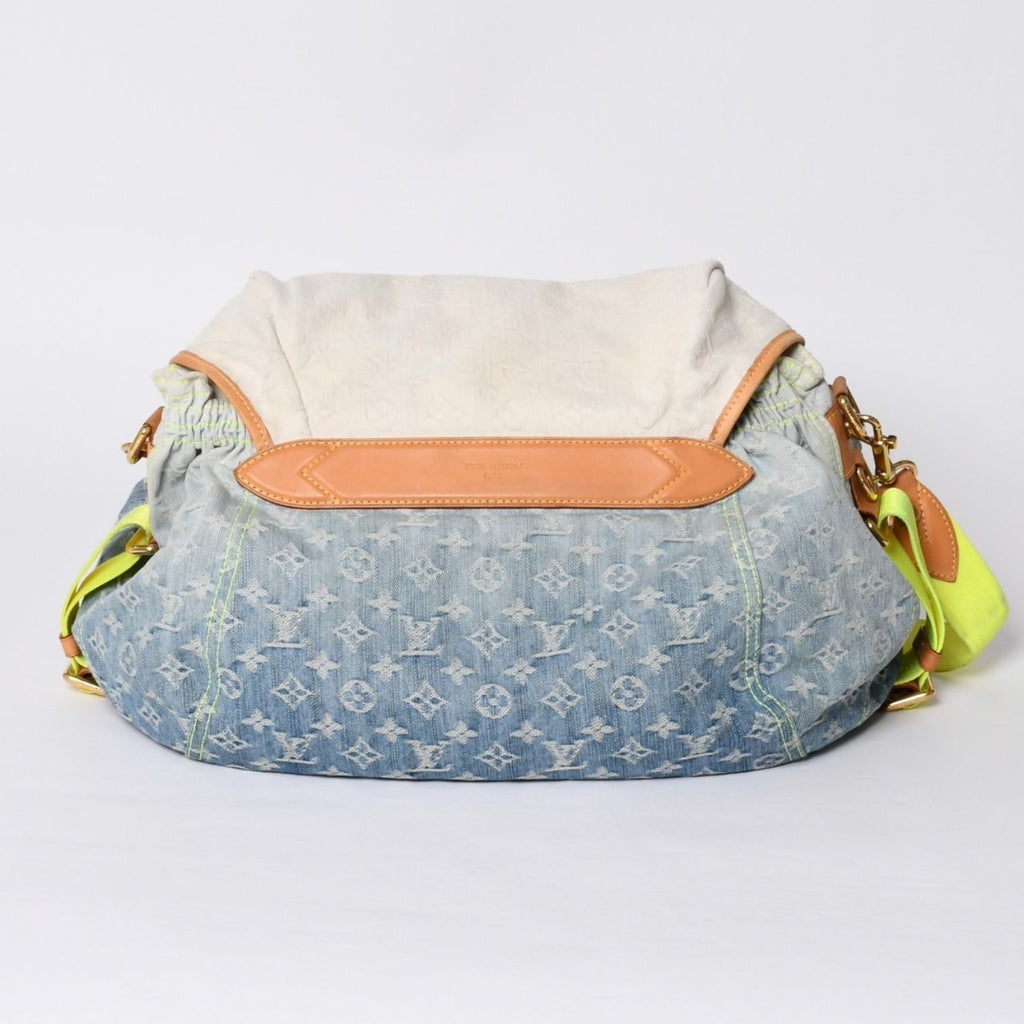 Louis Vuitton Denim Sunrise Shoulder Bag Blue Gradation — view 2