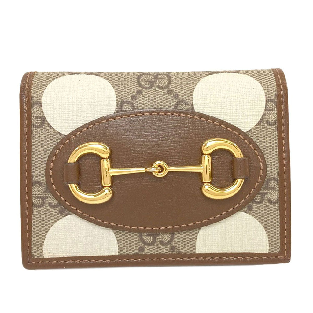 Gucci Horsebit Bifold Wallet Leather