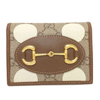 Gucci Horsebit Bifold Wallet Leather