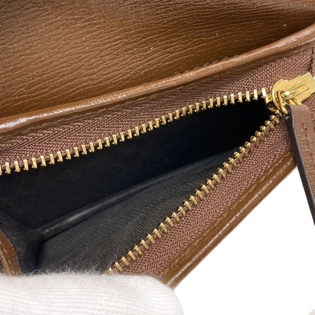 Gucci Horsebit Bifold Wallet Leather — view 6