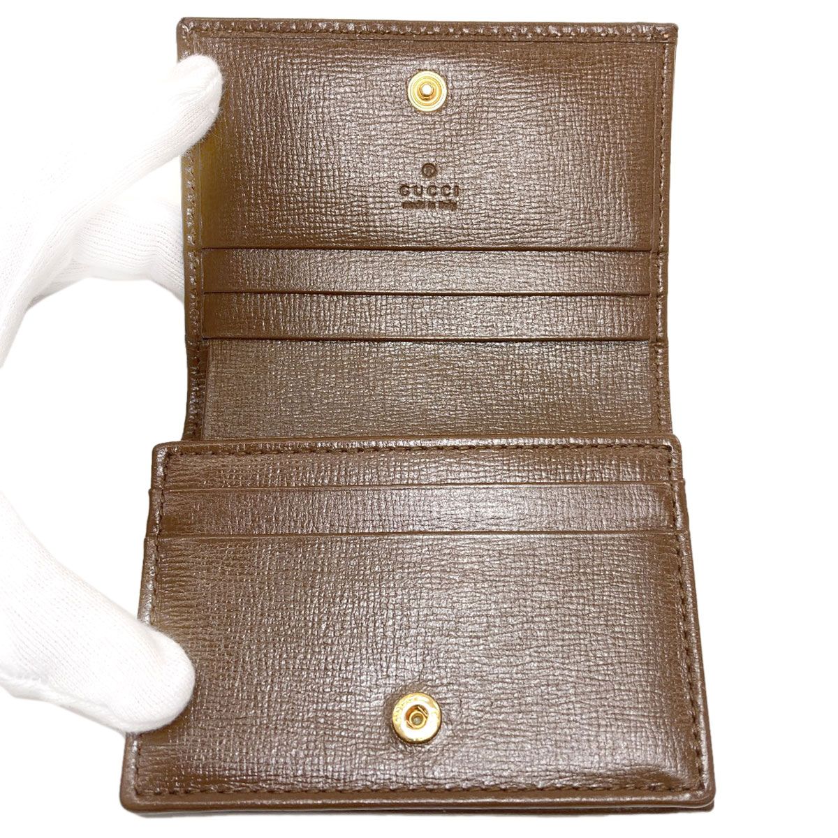 Gucci Horsebit Bifold Wallet Leather — view 4
